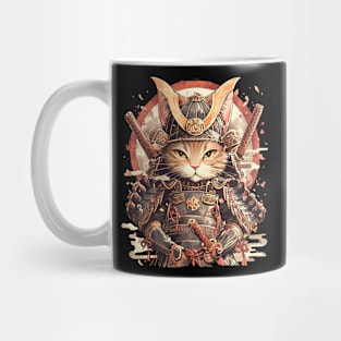 samurai cat Mug